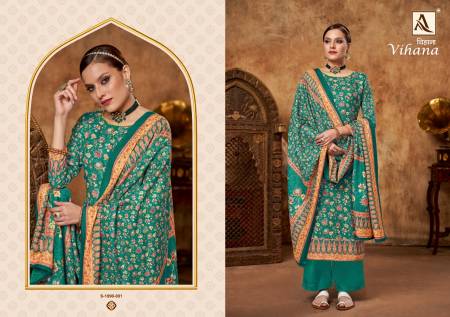 Alok Vihana Pashmina Wholesale Dress Material Collection